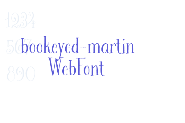 bookeyed-martin WebFont