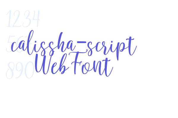 calissha-script WebFont