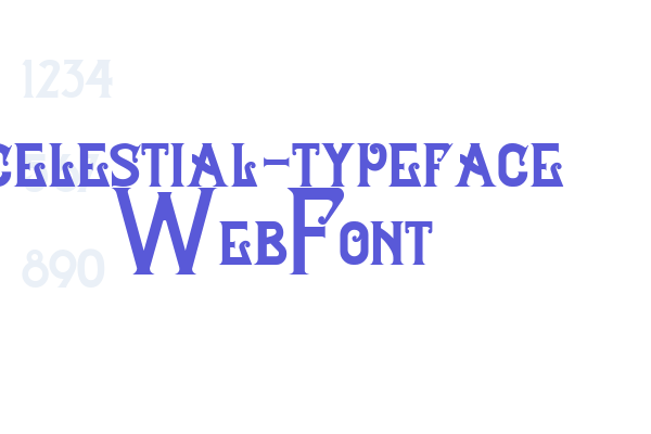 celestial-typeface WebFont