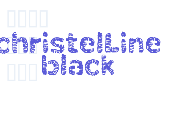 christelLine black