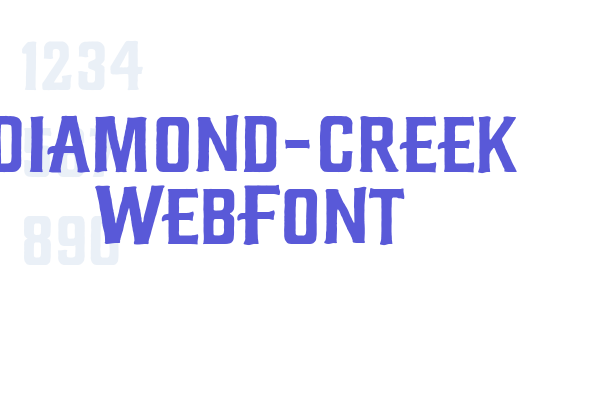 diamond-creek WebFont