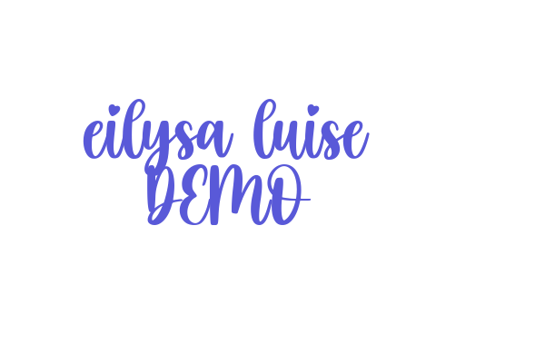 eilysa luise DEMO