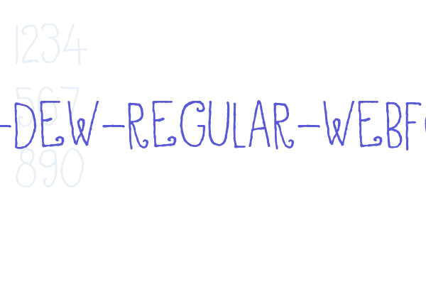 honey-dew-regular-webfont