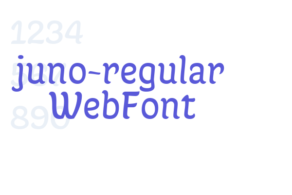 juno-regular WebFont