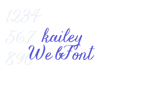 kailey WebFont