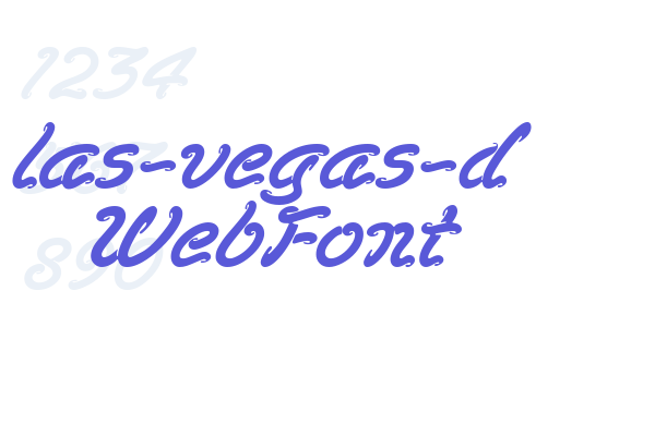 las-vegas-d WebFont