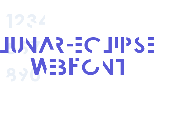 lunar-eclipse WebFont