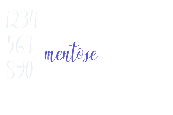 mentose