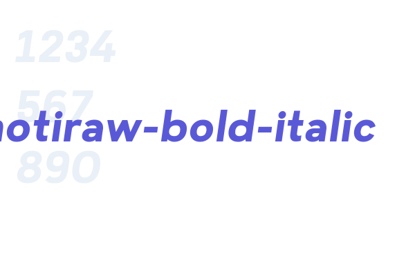 motiraw-bold-italic