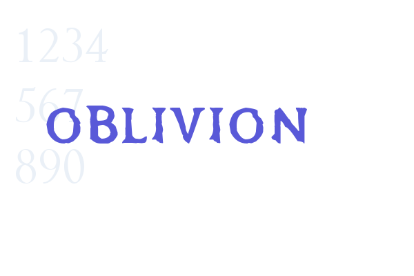 oblivion