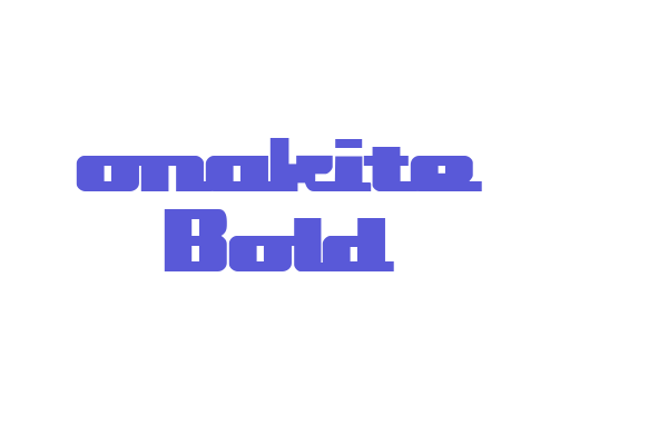 onakite Bold