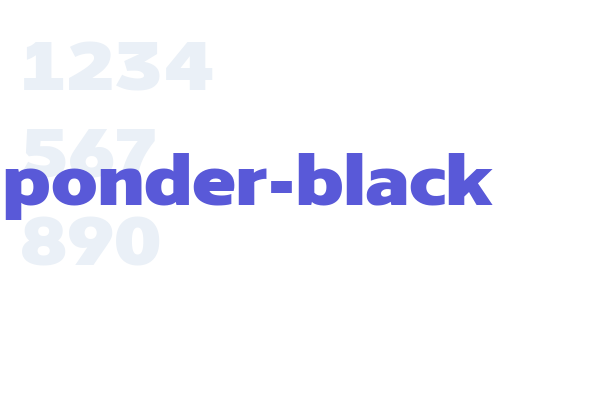 ponder-black