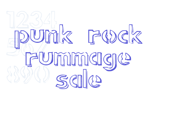 punk rock rummage sale