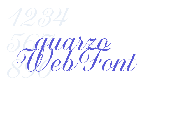 quarzo WebFont