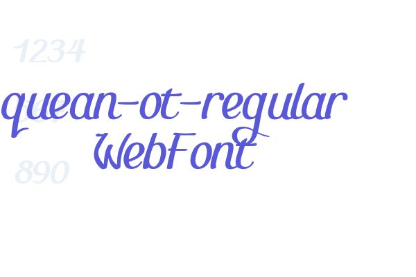 quean-ot-regular WebFont