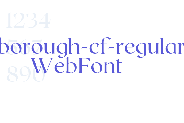 roxborough-cf-regular WebFont