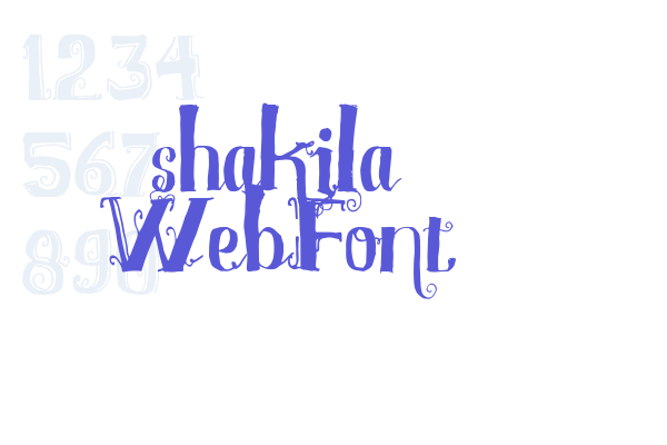 shakila WebFont