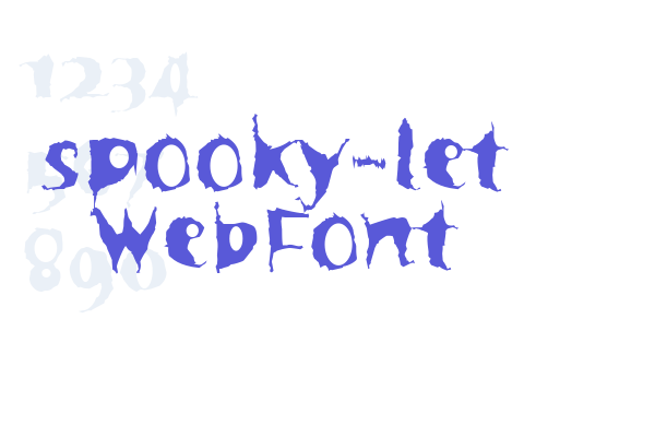 spooky-let WebFont