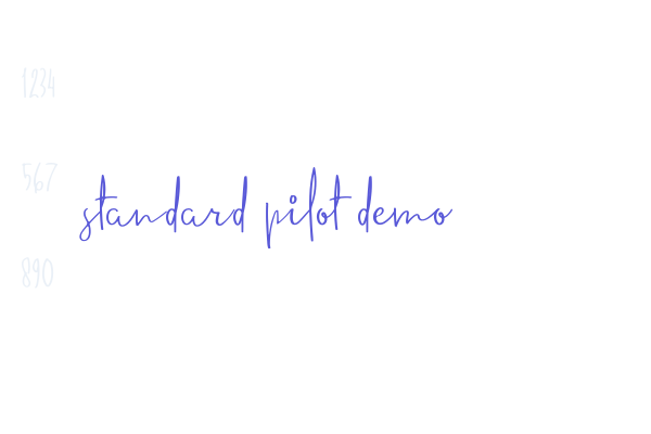 standard pilot demo