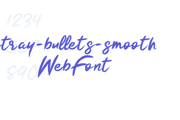 stray-bullets-smooth WebFont