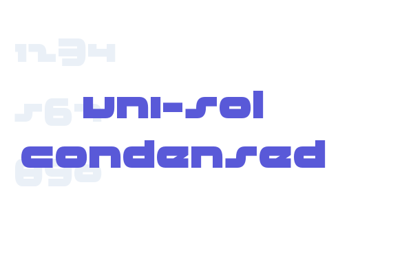 uni-sol condensed