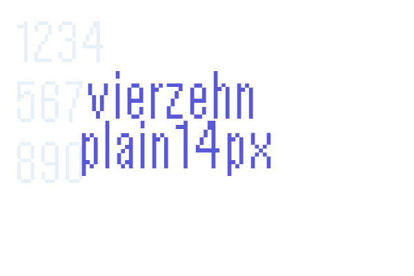 vierzehn  plain14px