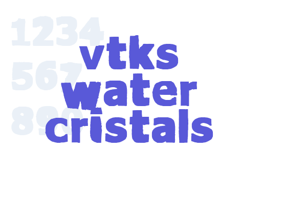 vtks Water cristals