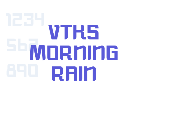 vtks morning rain