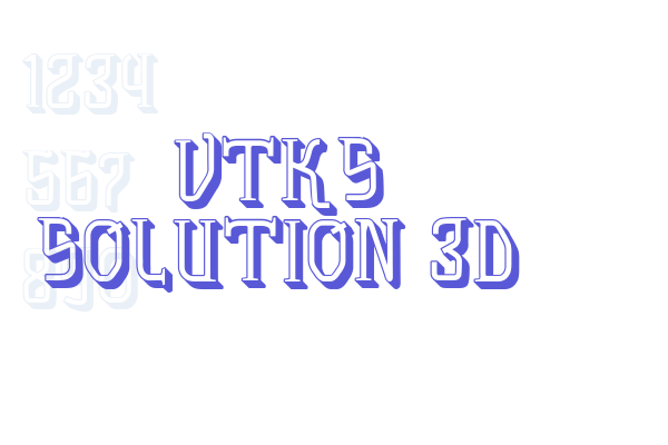 vtks solution 3d