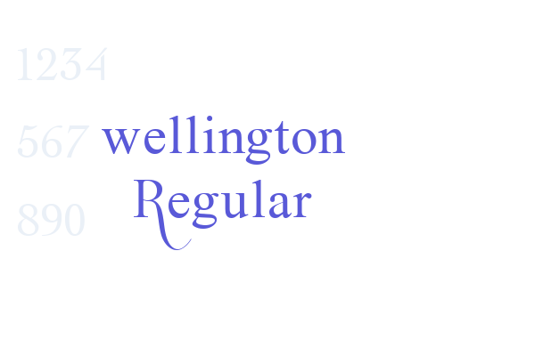 wellington Regular