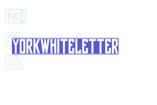 yorkwhiteletter