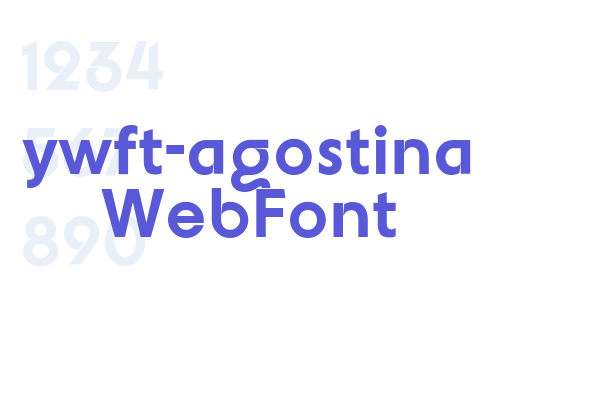 ywft-agostina WebFont