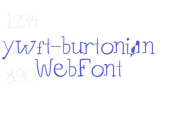 ywft-burtonian WebFont