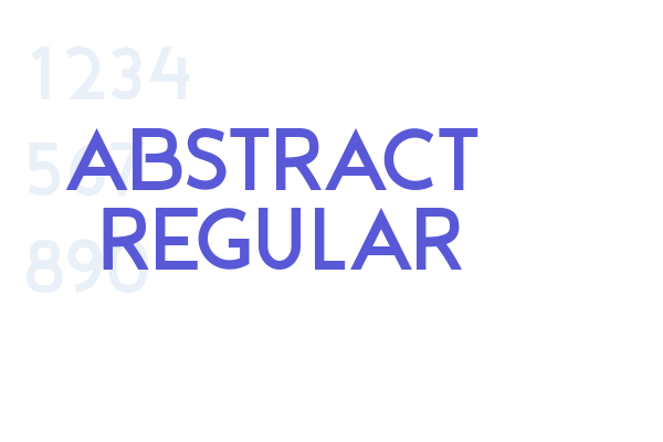 Abstract Regular