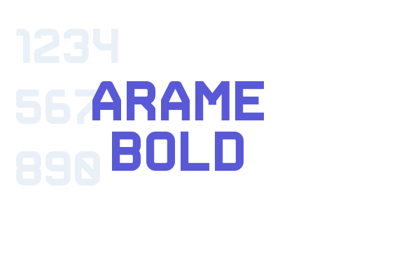 Arame Bold