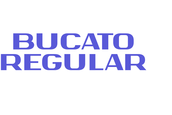 Bucato Regular