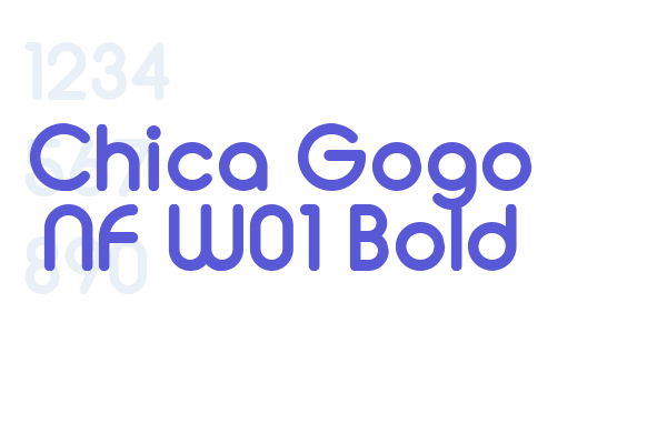 Chica Gogo NF W01 Bold