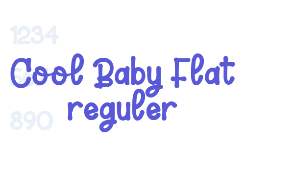 Cool Baby Flat reguler