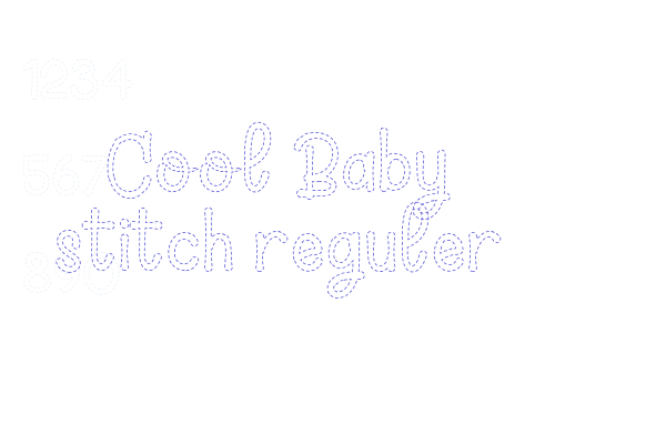 Cool Baby stitch reguler