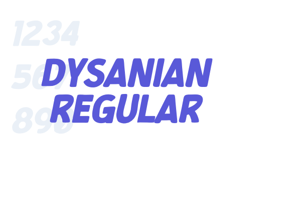 Dysanian Regular