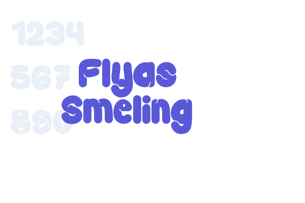 Flyas Smeling font download