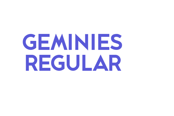 Geminies Regular