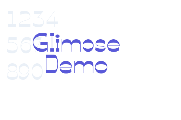 Glimpse Demo