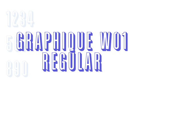 Graphique W01 Regular