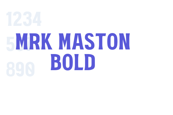 MRK Maston Bold