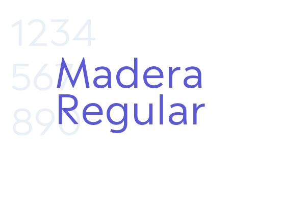 Madera Regular