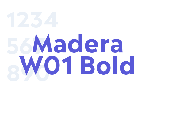 Madera W01 Bold