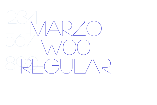 Marzo W00 Regular