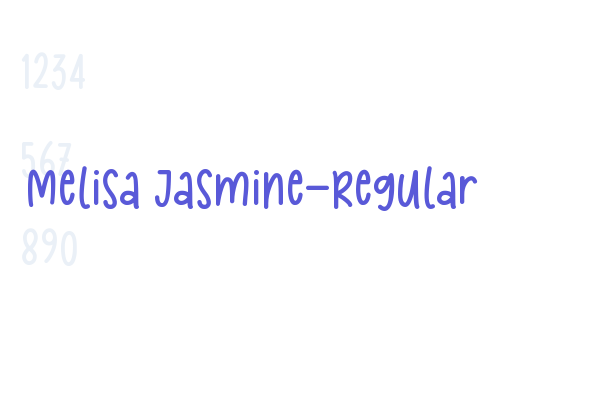 Melisa Jasmine-Regular