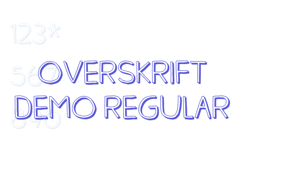 Overskrift DEMO Regular